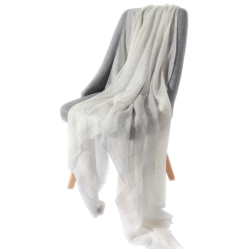 Cashmere Scarf Plain And Elegant Color Matching Worsted Thin Cashmere Shawl To Keep Warm In Autumn And Winter
