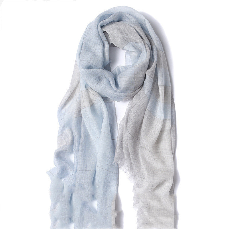 Cashmere Scarf Plain And Elegant Color Matching Worsted Thin Cashmere Shawl To Keep Warm In Autumn And Winter