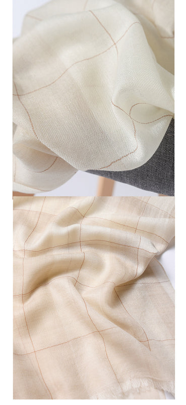 Cashmere Scarf Plain And Elegant Color Matching Worsted Thin Cashmere Shawl To Keep Warm In Autumn And Winter