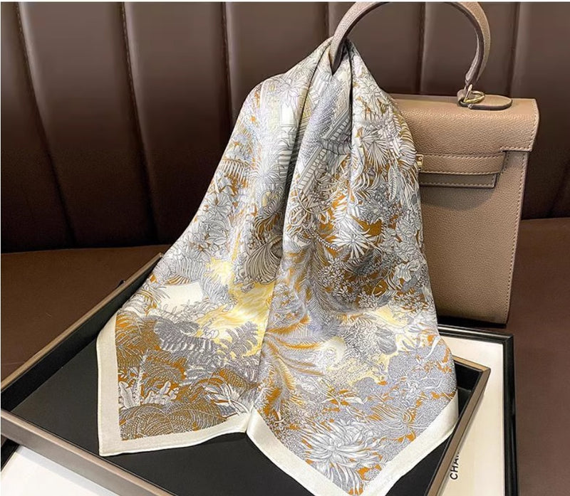 Silk Kerchief All-match Scarf
