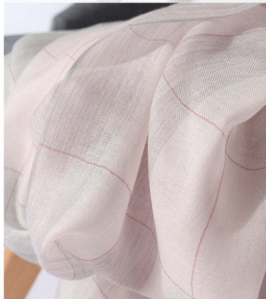 Cashmere Scarf Plain And Elegant Color Matching Worsted Thin Cashmere Shawl To Keep Warm In Autumn And Winter