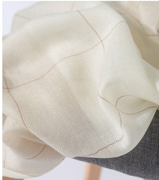 Cashmere Scarf Plain And Elegant Color Matching Worsted Thin Cashmere Shawl To Keep Warm In Autumn And Winter