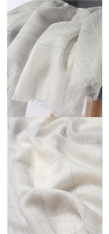 Cashmere Scarf Plain And Elegant Color Matching Worsted Thin Cashmere Shawl To Keep Warm In Autumn And Winter