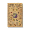 Itchcraft Witchery Funny Witch Magic Brujeria Nordic Poster